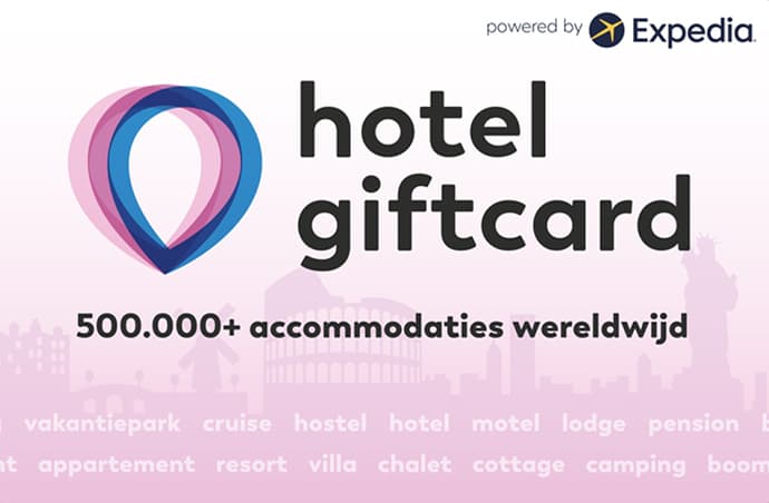 Hotel giftcard cadeaukaart omwisselen
