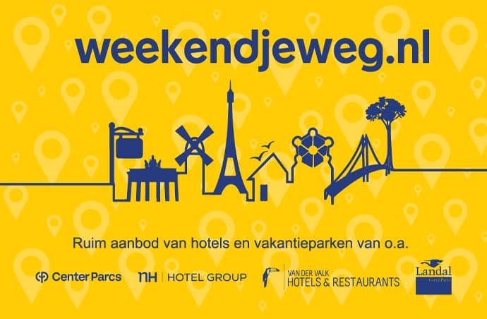 Weekendjeweg giftcard omwisselen