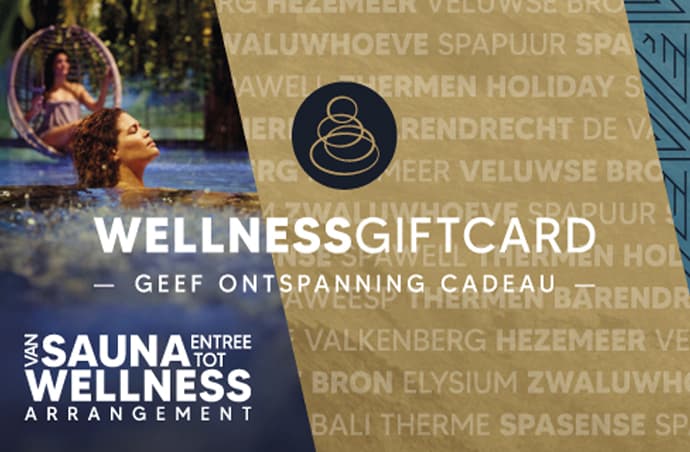 Wellness giftcard cadeaukaart omwisselen
