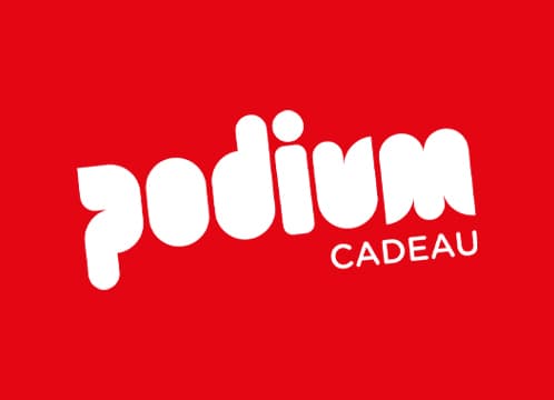 Yourgift inwisselen podium cadeau logo