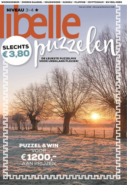 Libelle puzzelen abonnement yourgift cadeaukaart