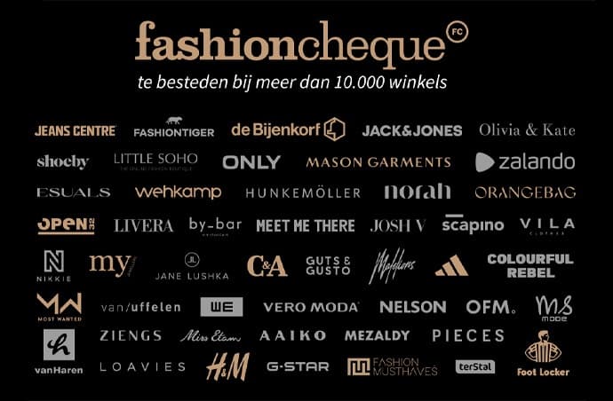 Fashioncheque cadeaukaart omwisselen 2026