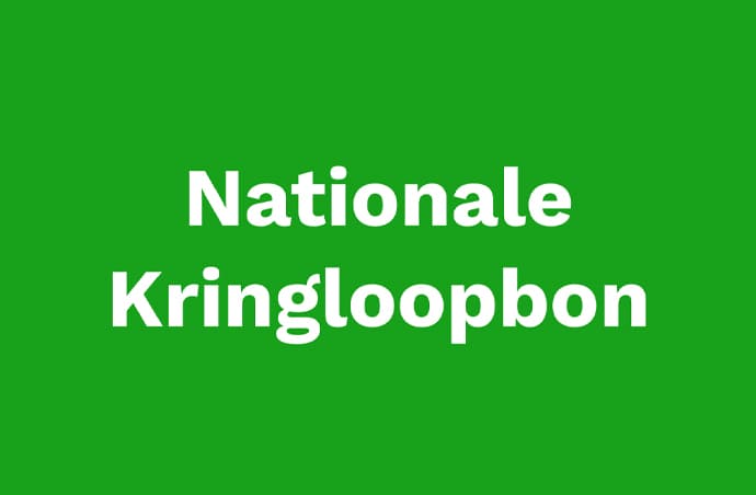 Nationale kringloopbon cadeaukaart omwisselen