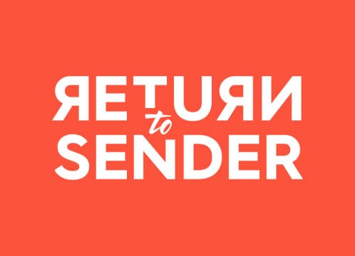 Yourgift besteden logo return to sender