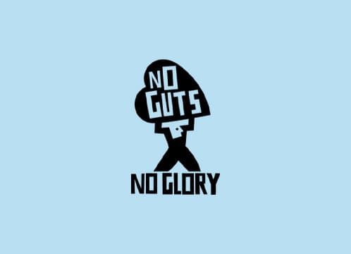 Yourgift doneren logo no guts no glory