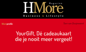 YourGift, Dé cadeaukaart die je nooit meer vergeet!