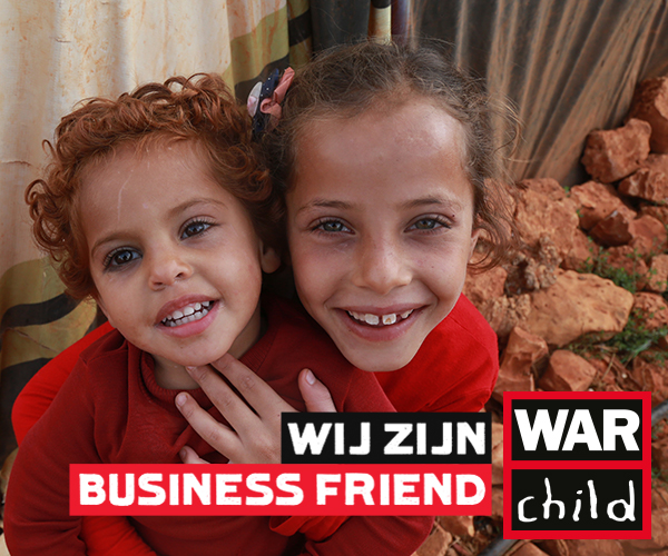 YourGift Cards ook in 2020 Business Friend van War Child