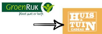 Groenrijk: YourGift omzetten naar Huis & Tuin cadeaubon