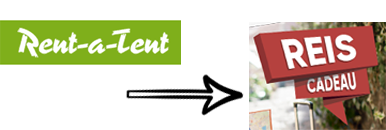 Rent-a-Tent: YourGift omzetten naar een Reis Cadeau