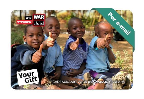 YourGift War Child Cadeaukaart