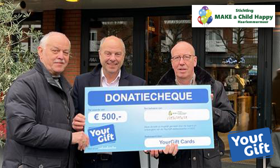 Make a Child Happy aangesloten bij YourGift Cards!