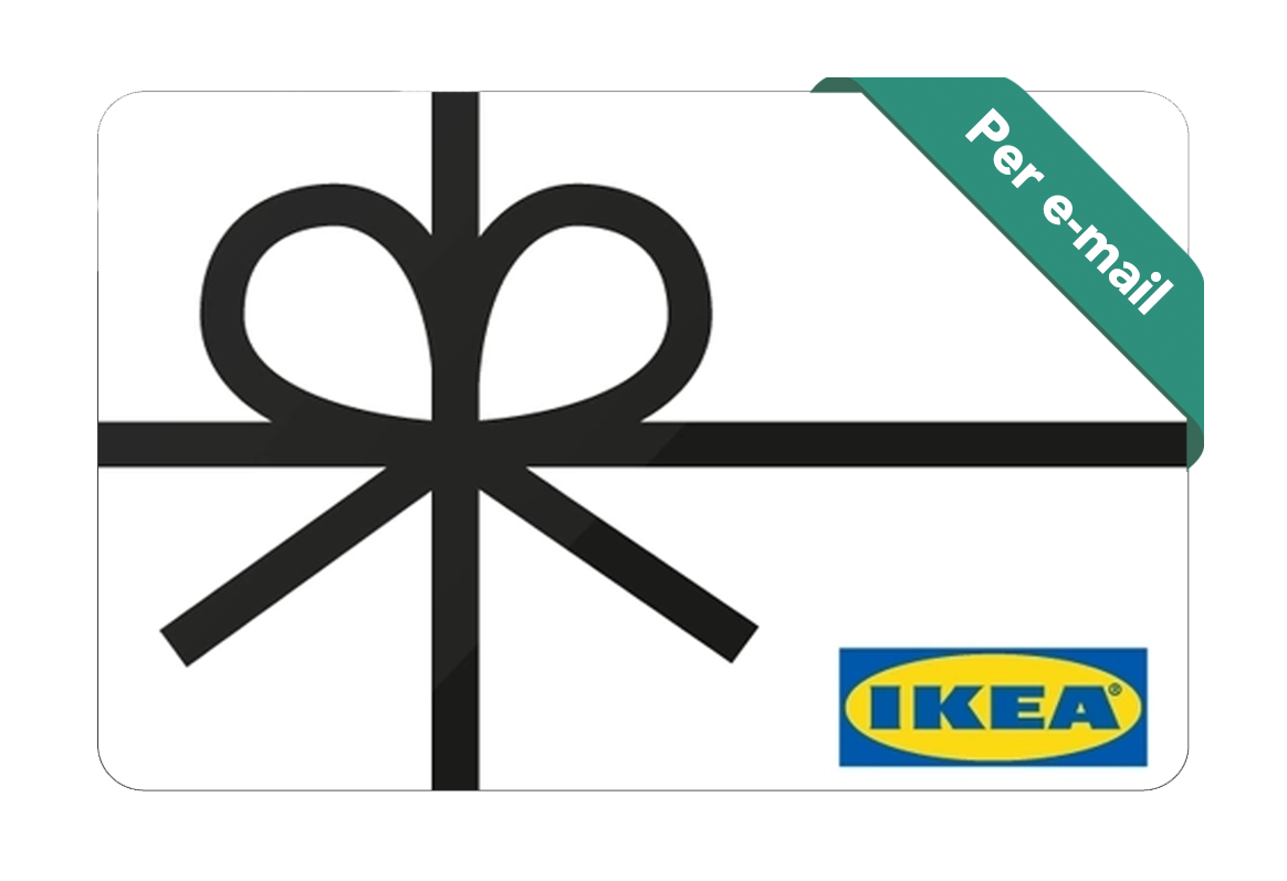 Souvenir Harnas Indrukwekkend Digitale IKEA Cadeaukaart - YourGift