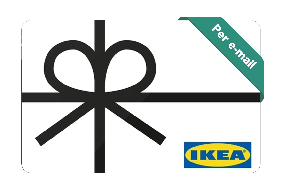 Souvenir Harnas Indrukwekkend Digitale IKEA Cadeaukaart - YourGift