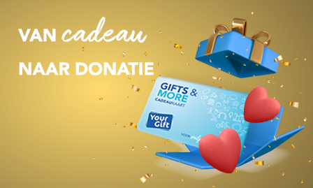 Van cadeau naar donatie